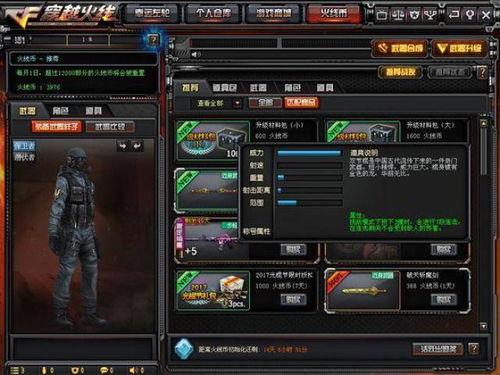 cf体验服最新爆料个人,神秘武器登场,战局再掀风云